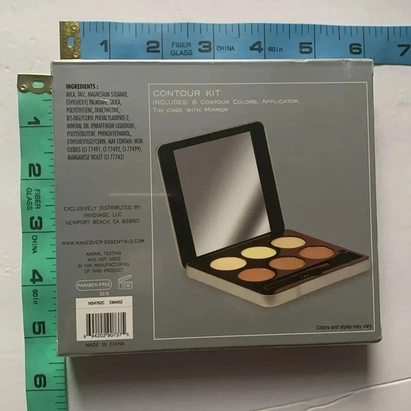 Makeover Essentials Face Contour Pallet Kit 6 Colors with Mirror New - Picture 5 of 6